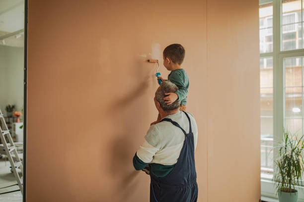 House painting, two men painting