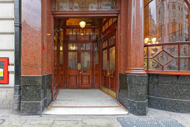 istock Pub Entrance London 2198158477