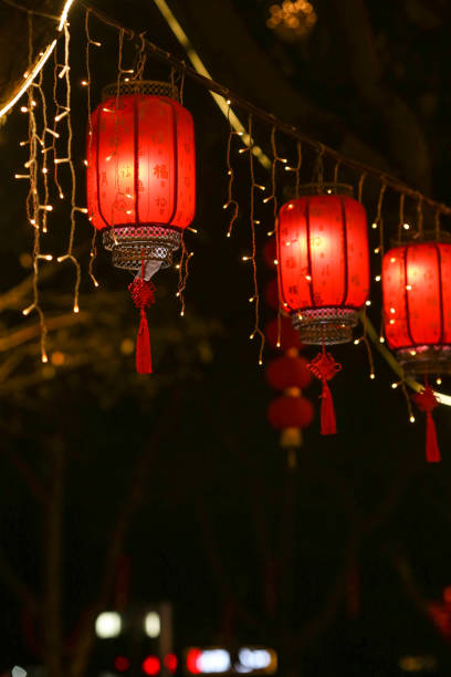 istock Chinese New Year lanterns and paper lanterns 2198158717
