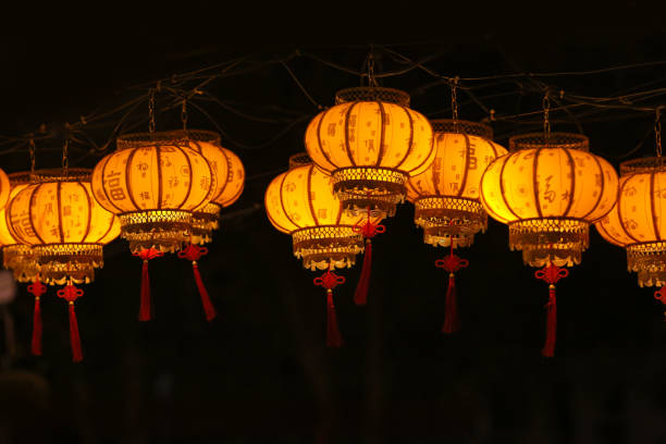 Chinese New Year ，lanterns ， paper lanterns