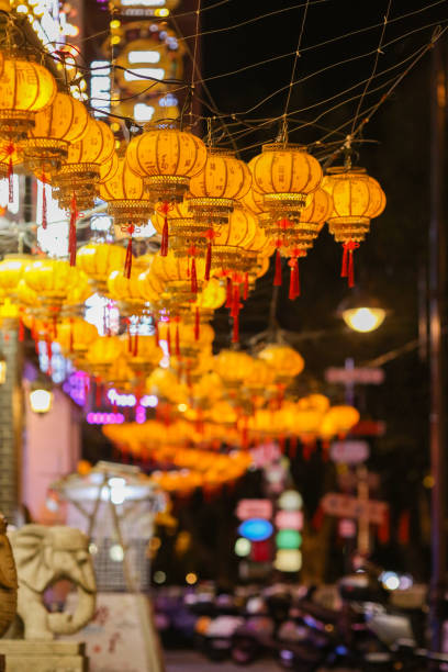 istock Chinese New Year lanterns and paper lanterns 2198158925