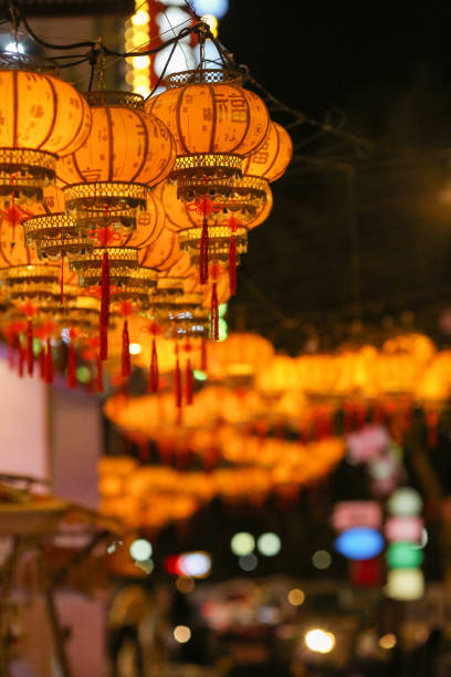 istock Chinese New Year lanterns and paper lanterns 2198161002