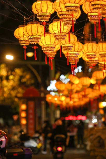 istock Chinese New Year lanterns and paper lanterns 2198161009