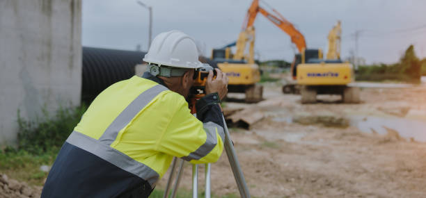 istock Construction engineers are using cameras and machinery and macros for large construction projects. 2198164516