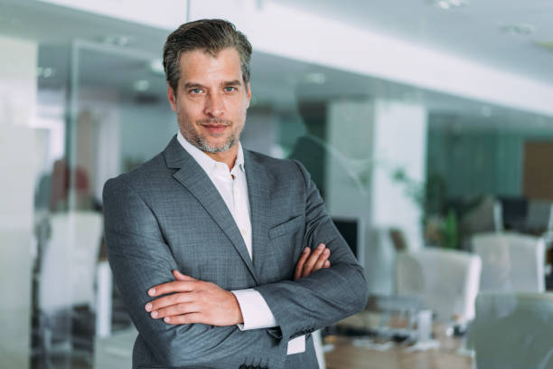 istock Portrait of successful businessman. 2198168708