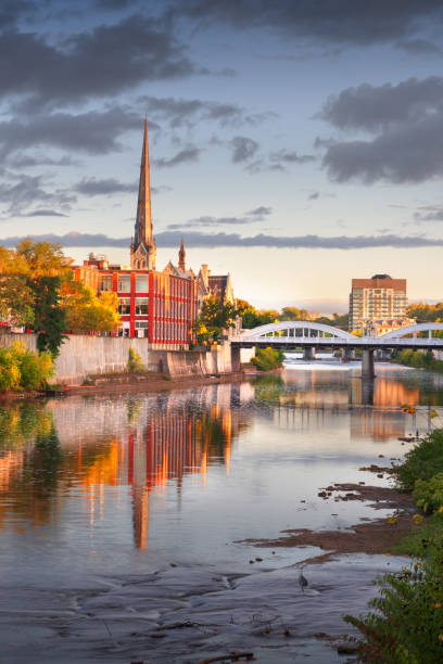 istock Cambridge, Ontario, Canada on the Grand River 2198170425