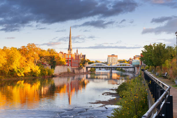 istock Cambridge, Ontario, Canada on the Grand River 2198170434