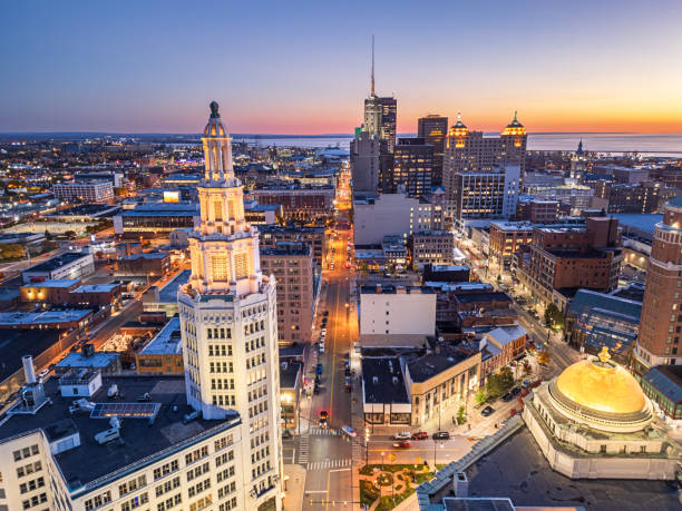 istock Buffalo, New York, USA Downtown Skyline 2198170437