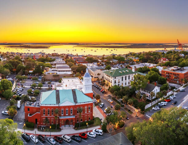 istock Fernandina Beach, Florida, USA Historic Downtown 2198170479