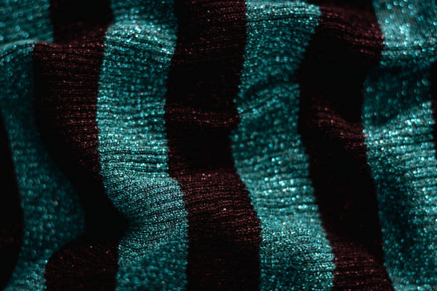 Close-up on textile material.