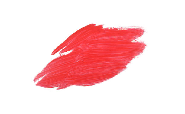 istock watercolor blush isolated on white background. 2198178832