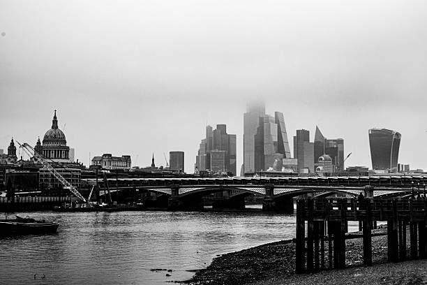 istock St Paul's in the mist - with Pier in foreground 2198187656