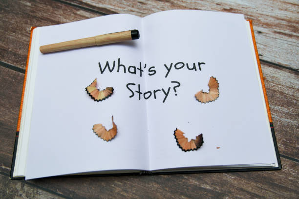 Discovering stories with an open notebook and pencil