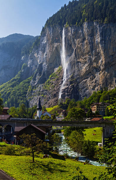 Lauterbrunnen at summer, Switzerland