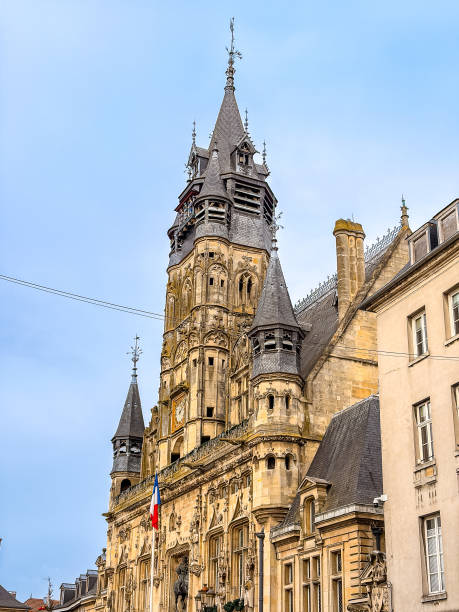 istock Traditional Cathedral building in Compiegne, France 2198201648