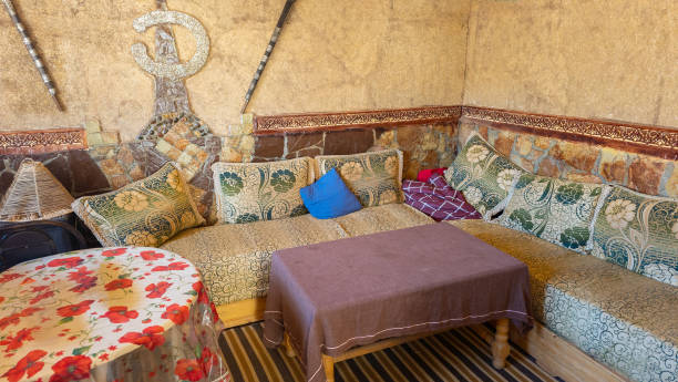 istock Small Moroccan living room on the countryside 2198202074