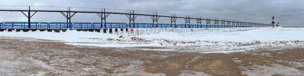 istock St Joseph Pier and Lighthouse panorama 2198203271