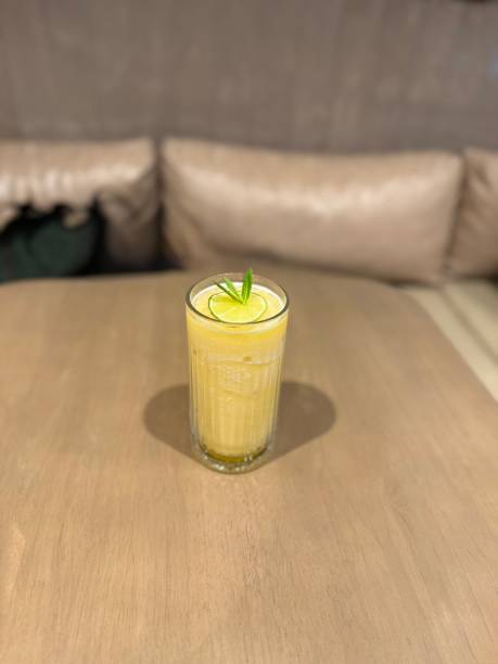 istock Fresh frozen passion fruit smoothie drink in summer season 2198212857