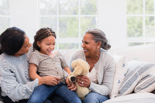 istock Happy Multigenerational Family Bonding on a Cozy Sofa 2198213484