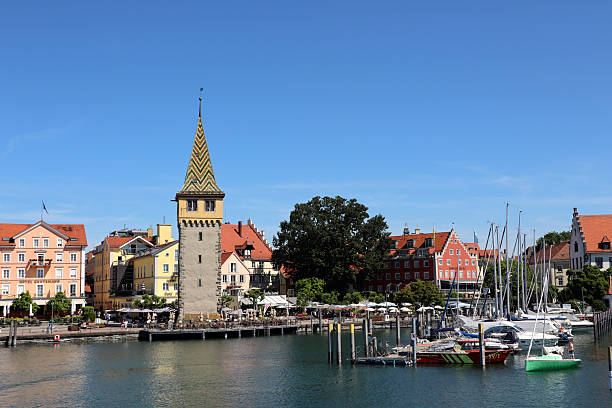 istock Mangturm in Lindau on Lake Constance, Bavaria, Germany 2198214053