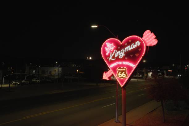 Historic Sign in Kingman, AZ