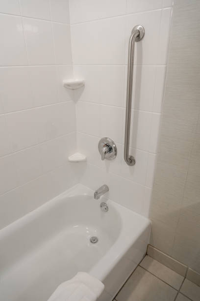 istock close up on bathtub at home 2198217065