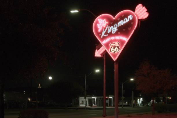 istock Retro Route 66 in Kingman, AZ 2198217722