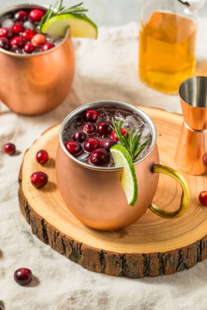 istock Boozy Refreshing Cranberry Moscow Mule 2198249540