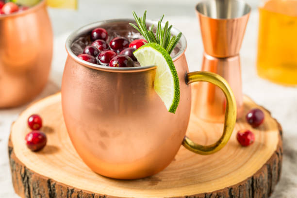 istock Boozy Refreshing Cranberry Moscow Mule 2198249661