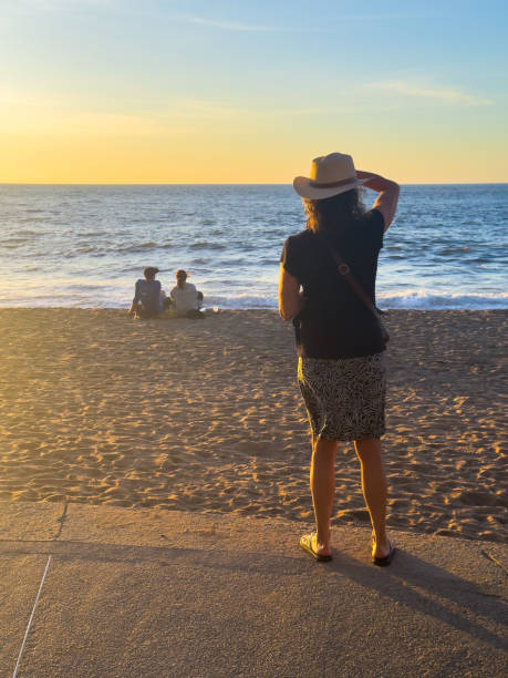 istock Solo Traveler Looking to Horizon 2198252099
