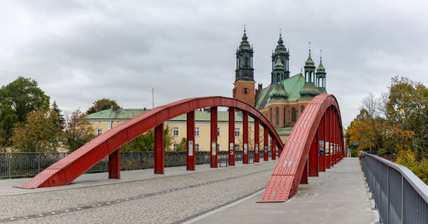 istock Bishop Jordan Bridge and Poznan Cathedral 2198252551