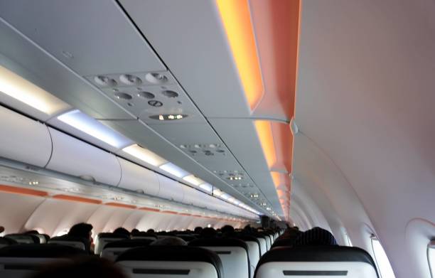 istock Aviation blurry background. Passenger's point of view. 2198254388