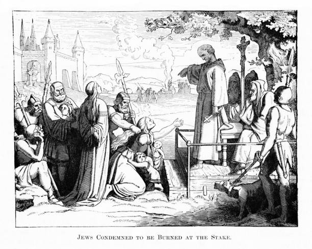istock Jews Persecuted and Blamed for Black Plague, 14th Century French History 2198256661