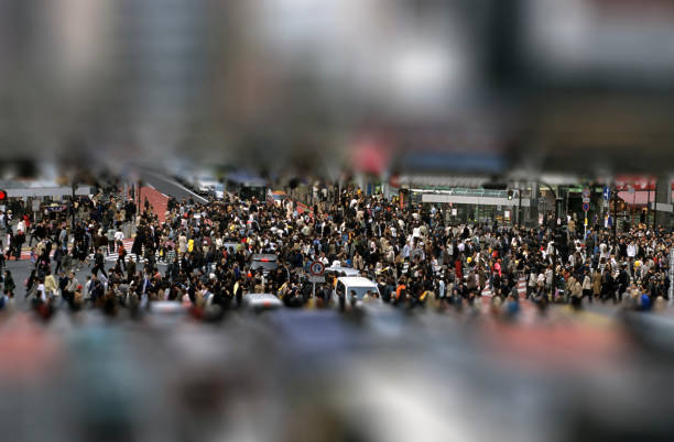 Tokyo's busy life.