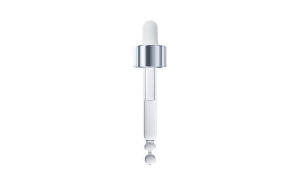 istock Cosmetics liquid dropper with skin care concept, 3d rendering. 2198268549