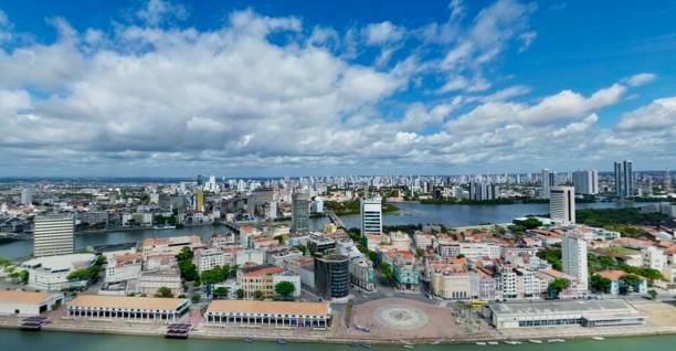 istock drone image of an urban island 2198274582