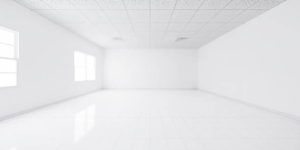 3d rendering of blur background look clean, bright and shiny.