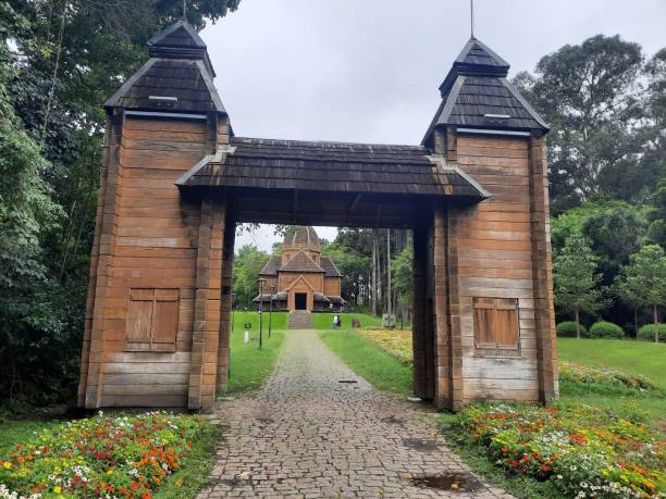 istock Ukrainian memorial park in Curitiba 2198286427