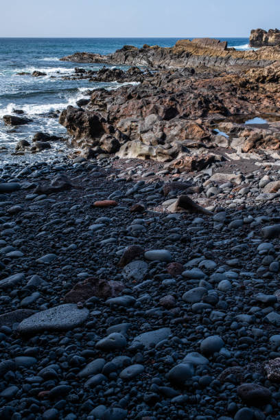 istock Volcanic Landscape of Lanzarote: Lava Fields and Craters 2198314585