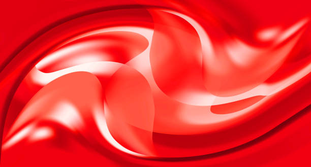 istock Abstract bright red wavy trippy background. Swirl backdrop. Luxury card. Color gradient. Banner, poster. Business template. Digital pop art wallpaper. Textured effect. Flyer. Bg. NFT covers. Vortex. 2198318724