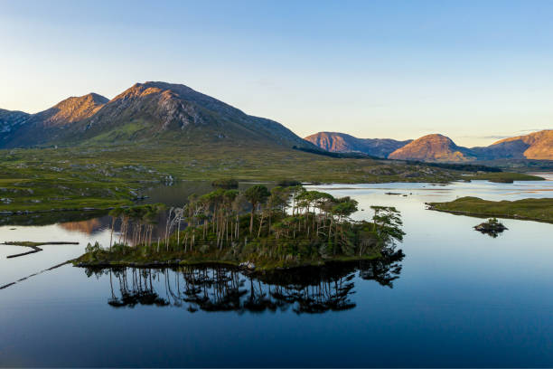 istock Aerial View over Connemara Lakes, Galway, Ireland 2198325583