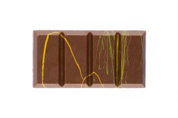 istock Chocolate bar filled with pistachio kunafa. Dubai chocolate 2198330782