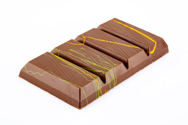 istock Chocolate bar filled with pistachio kunafa. Dubai chocolate 2198330832