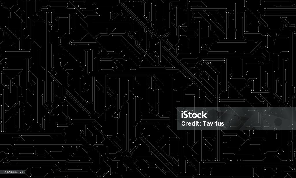 Pattern Mainboard Computer Motherboard Pattern Circuit Board Background Vector Intricate ...