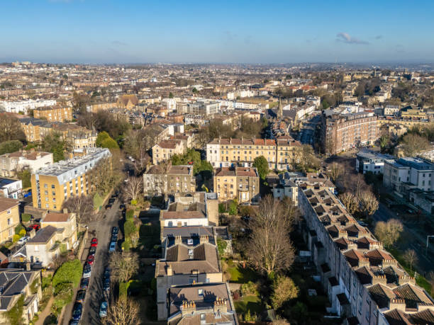 istock Residential terraced houses in Bristol 2198339487