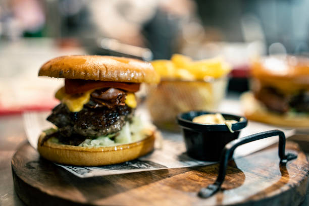 istock burgers ready for delivery 2198356066