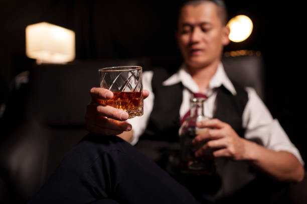 istock Glass of Whiskey Drink drinking whiskey 2198365118