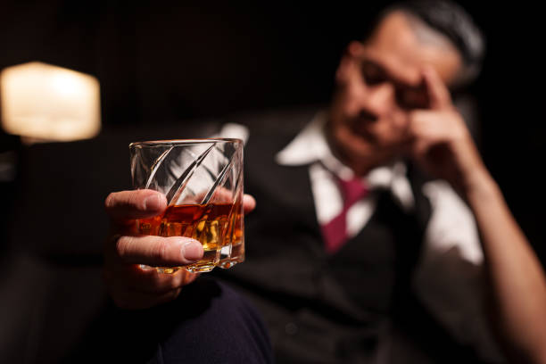 istock Glass of Whiskey Drink drinking whiskey 2198365126