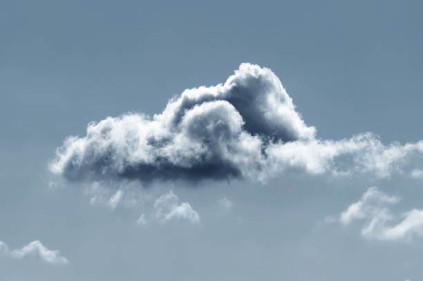 istock Contrasting lead clouds on the sky. Natural background for creativity 2198379874