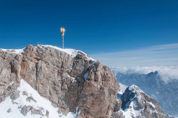 istock Zugspitze Snow covered rocky summit Bavaria Germany 2198382438